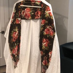 Floral scarf